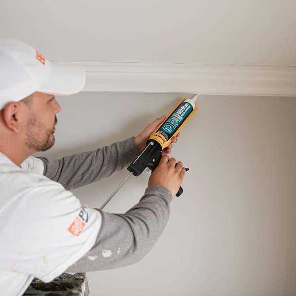 BEHR Multi-Purpose 10.1 fl. oz. White Siliconized Acrylic Latex Caulk - Shop Hardware Tools Online Store