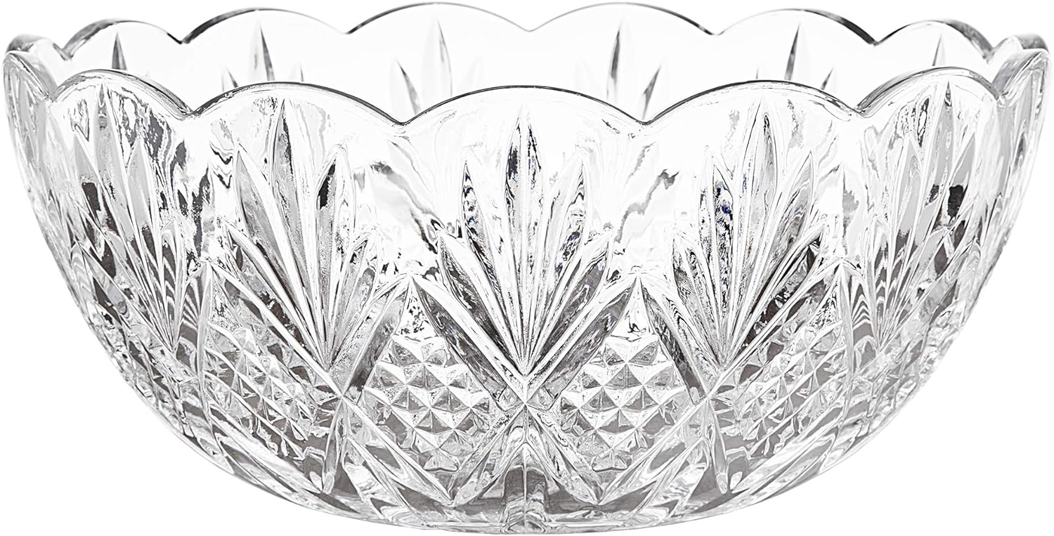 Godinger Crystal Dublin Serving Bowl