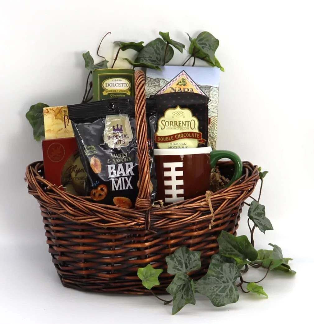Gift Basket Village Game Day Football Gift Basket For Football Fans