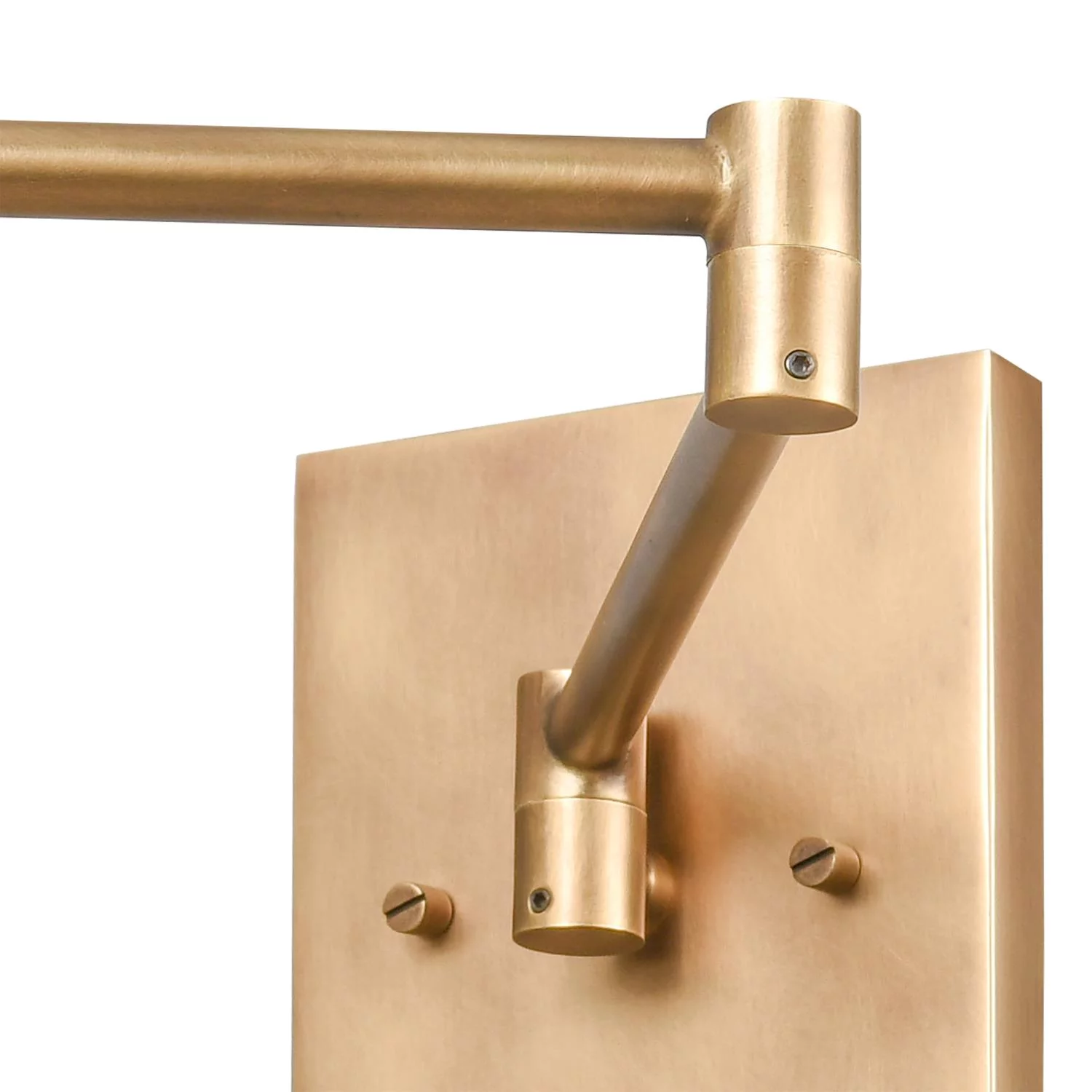 Elk Home 5-Inch Wide Calder Sconce, Modern/Modern, Natural Brass