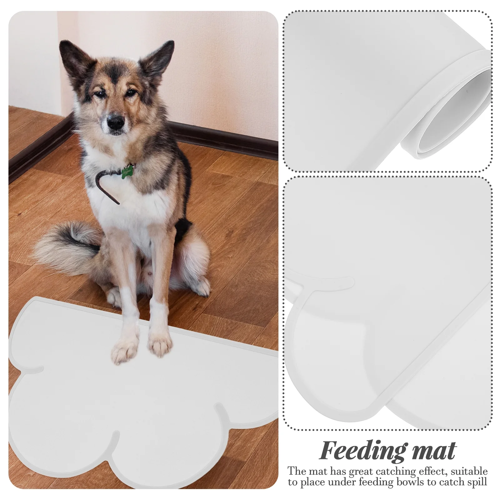 2 Count Dog Pads Snuffle Mat for Dogs Small Silicone Pet Placemat Simple Design