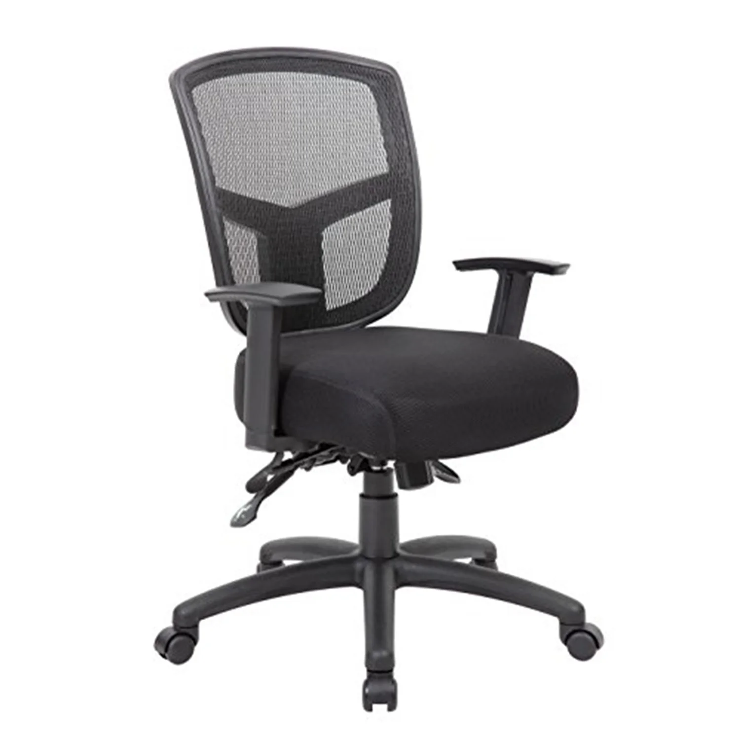 Boss Office Contract Mesh Task Chair in Black
