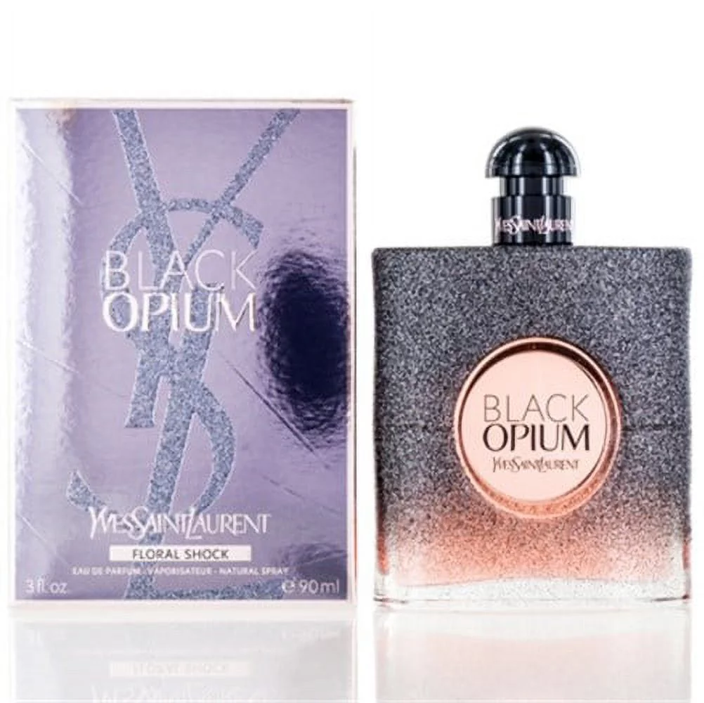 YSL BLACK OPIUM FLORAL SHOCK EDP SPRAY 3.0 OZ BLACK OPIUM FLORAL SHOCK/YSL EDP SPRAY 3.0 OZ (90 ML) (W)