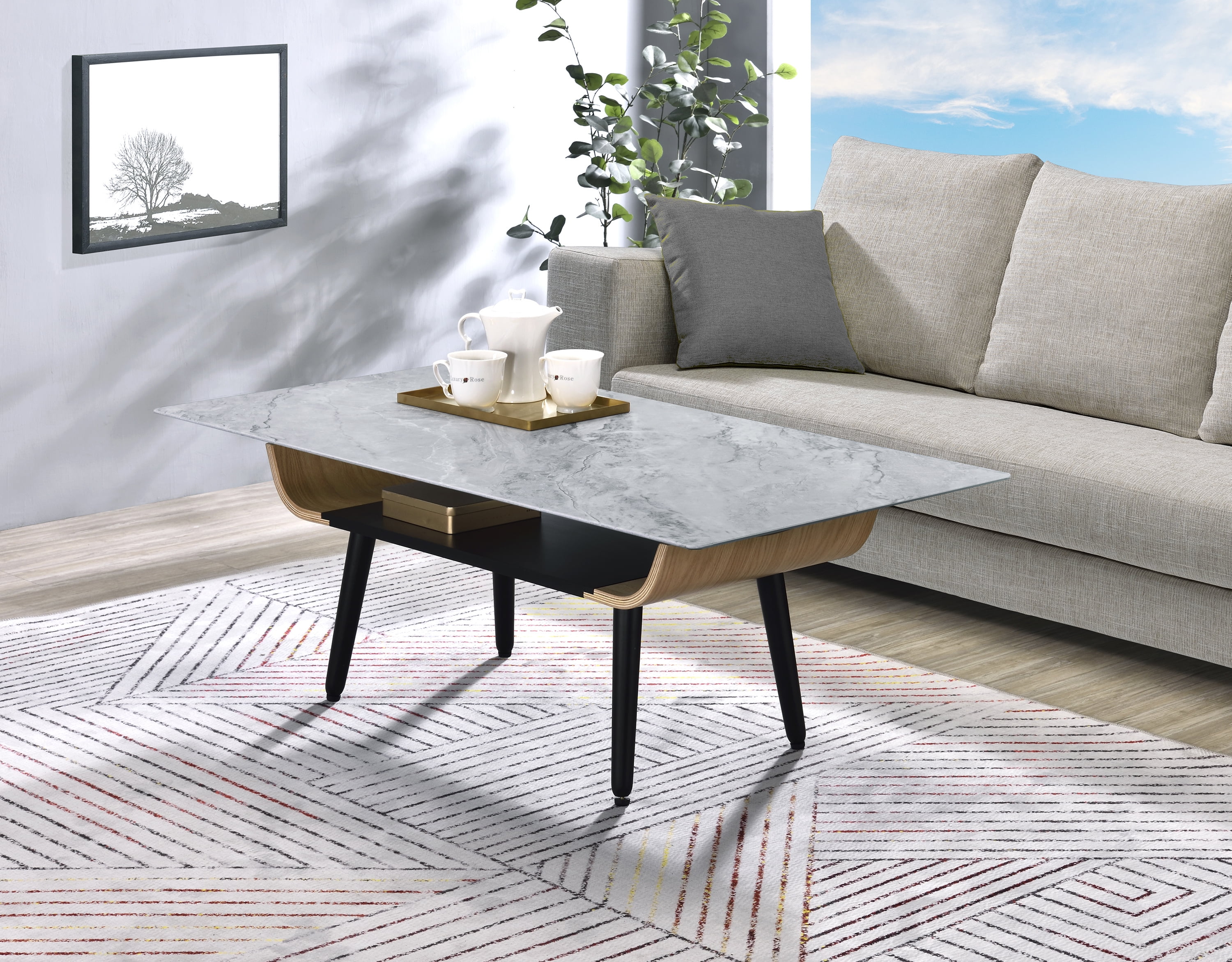 Stylish Landon Coffee Table - 56.0 - Upgrade Your Space