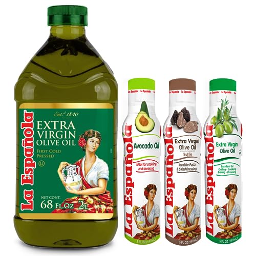 LA ESPAÑOLA First Cold Pressed Extra Virgin Olive Oil, 68 fl oz