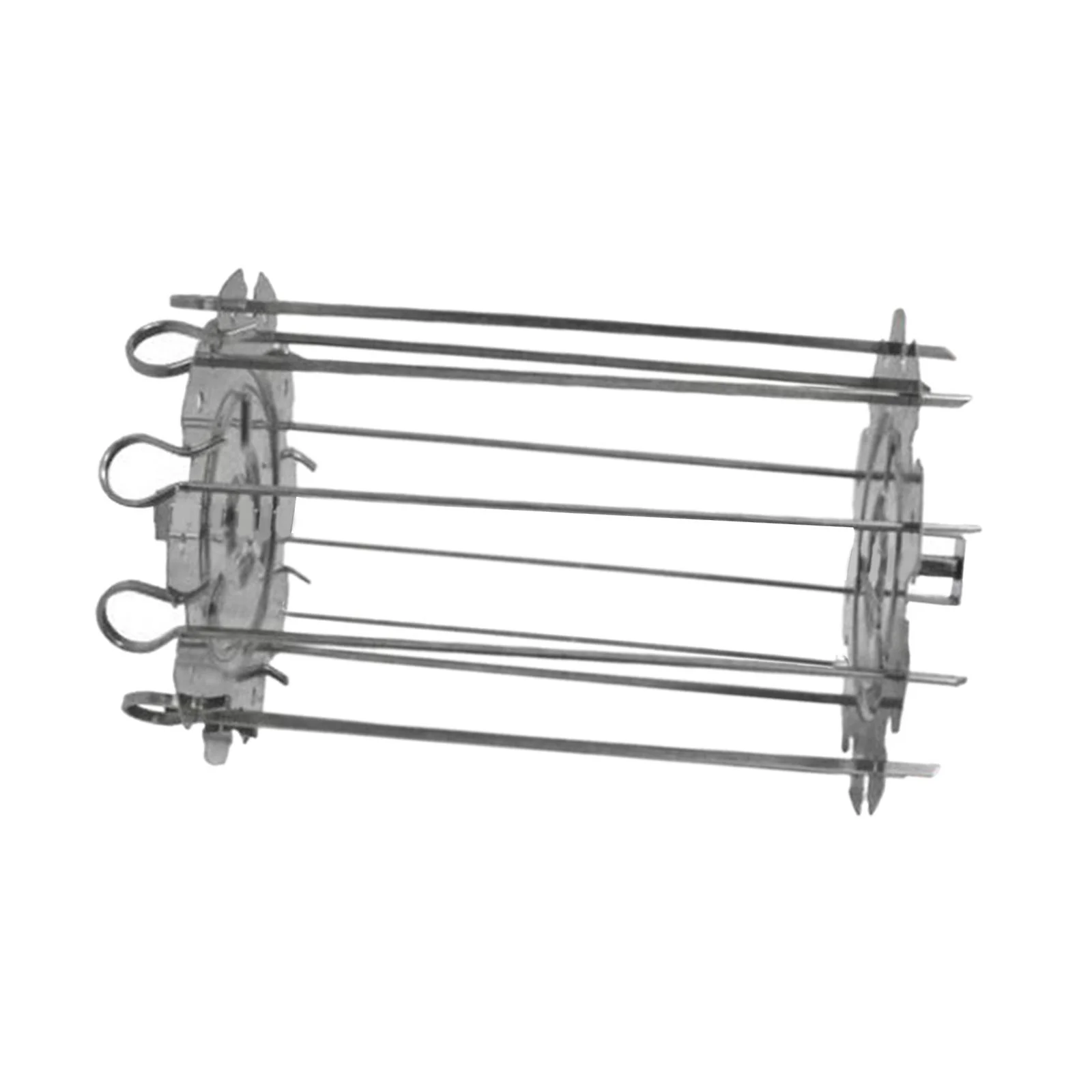 212mm/250mm Stainless Steel BBQ Kebab Makers - Chicken/Steak/Meat/Corn Skewer Machine - Roasting