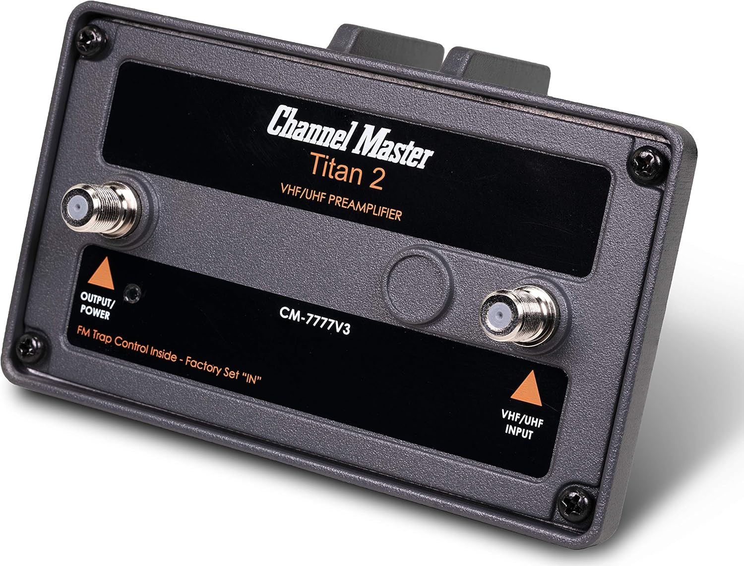 Channel Master CM-7777V3 Titan 2 High Gain TV Antenna Preamplifier [Version 3]