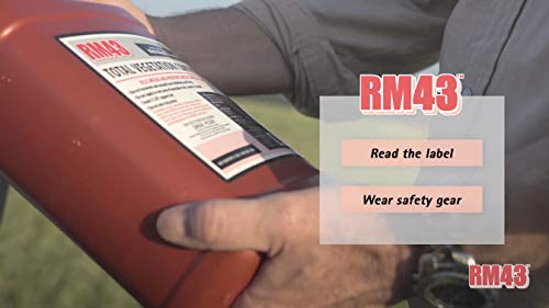 RM43 43-Percent Glyphosate Plus Weed Preventer Total Vegetation Control, 2.5-Gallon