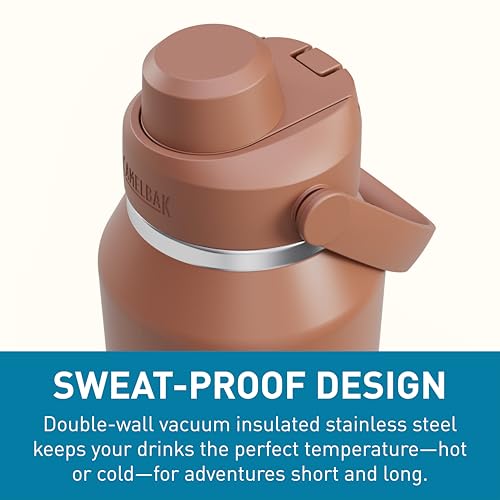 CamelBak Thrive Chug Insulated Stainless Steel Water Bottle Sky Blue, 32oz