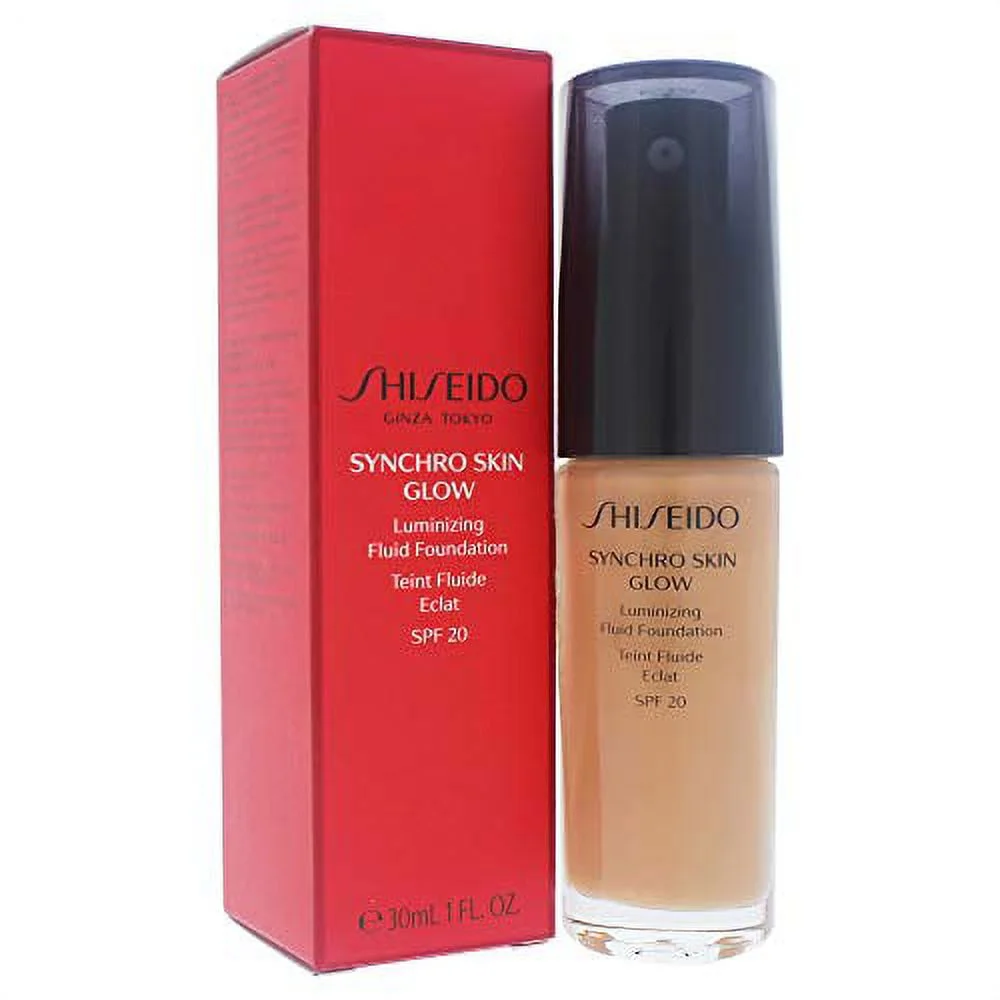 Shiseido Synchro Skin Glow Luminizing Fluid Foundation SPF 20 - # 05 Golden 1 oz Foundation