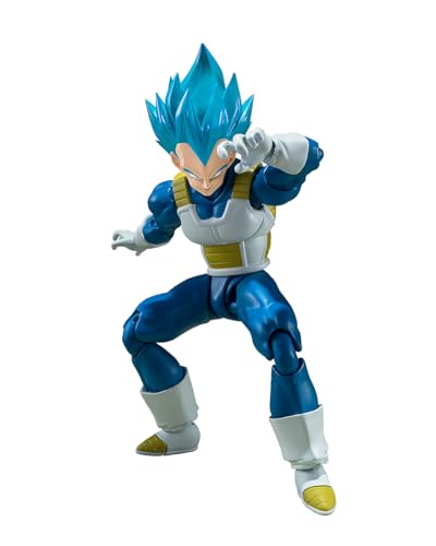 TAMASHII NATIONS - Dragon Ball Super - SSGSS Vegeta -Unwavering Saiyan Pride- S.H.Figuarts Action Figure