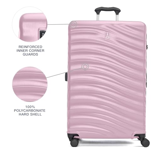 Travelpro Maxlite Air V2 Hardside Expandable Carry on Luggage, 8 Spinner Wheels, Lightweight Hard Shell Suitcase, TSA lock, Black, Carry On 21-Inch