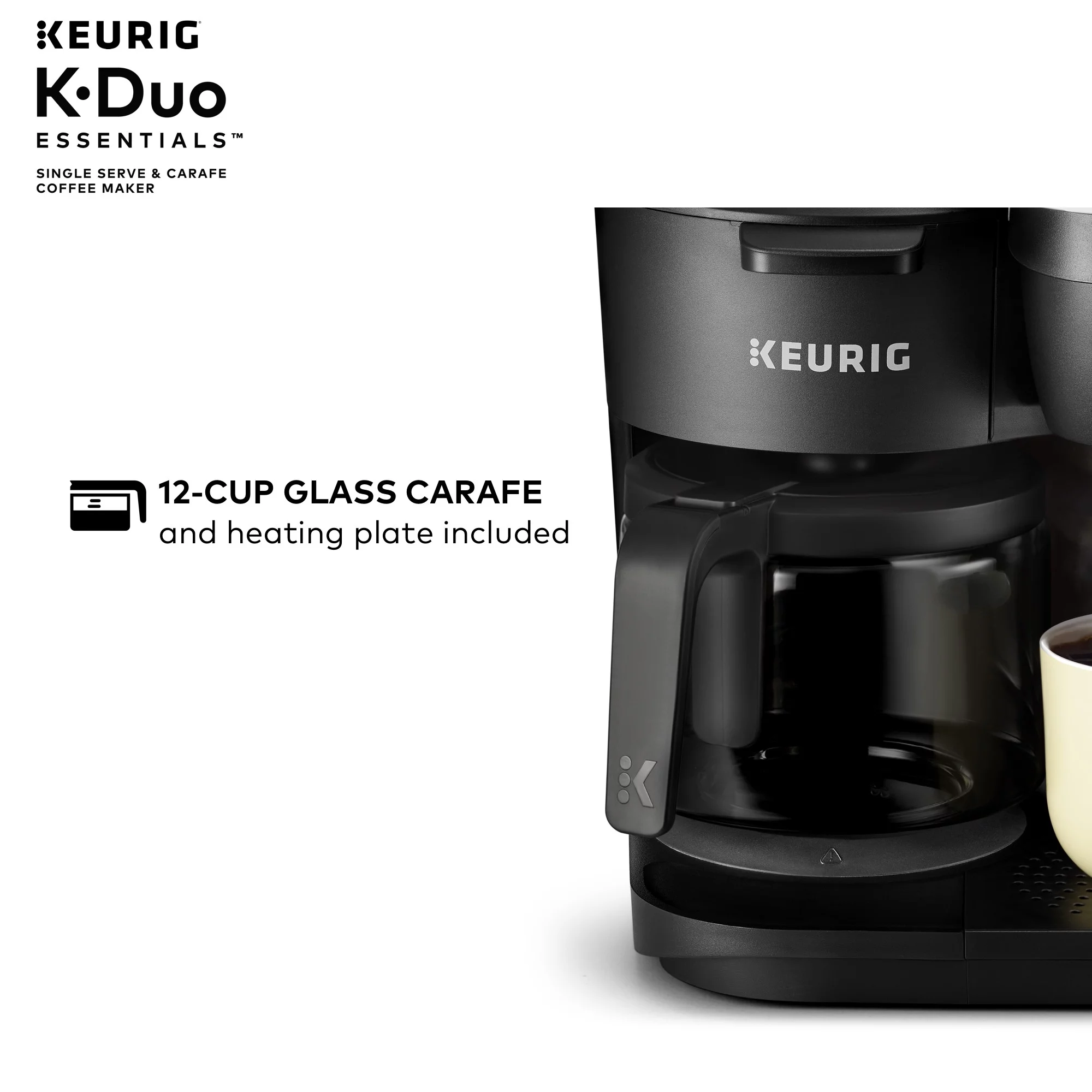 Keurig K-Duo Essentials Single Serve & Carafe Coffee Maker