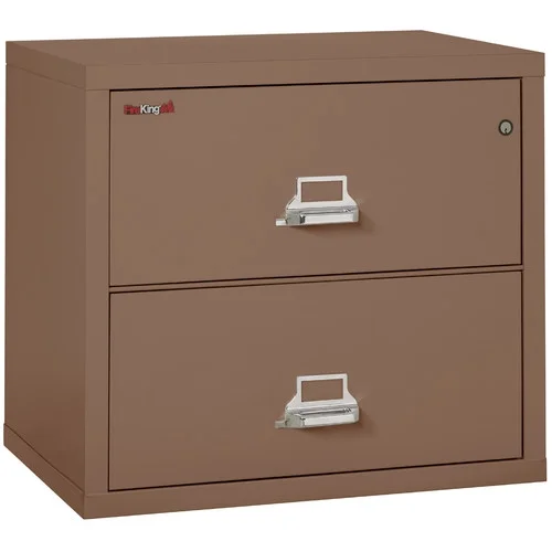 FireKing Fireproof 2 Drawer Lateral Filing Cabinet