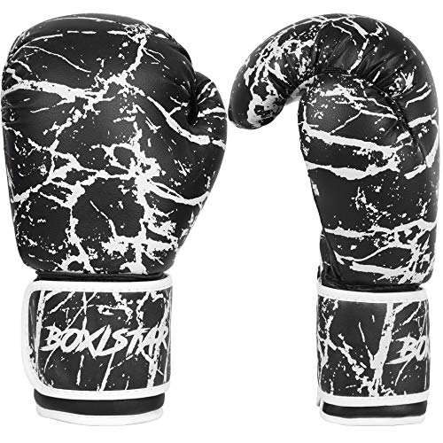 Boxistar Boxing Gloves - Men's & Women's, 8 oz to 16 oz with Optimal Padding
