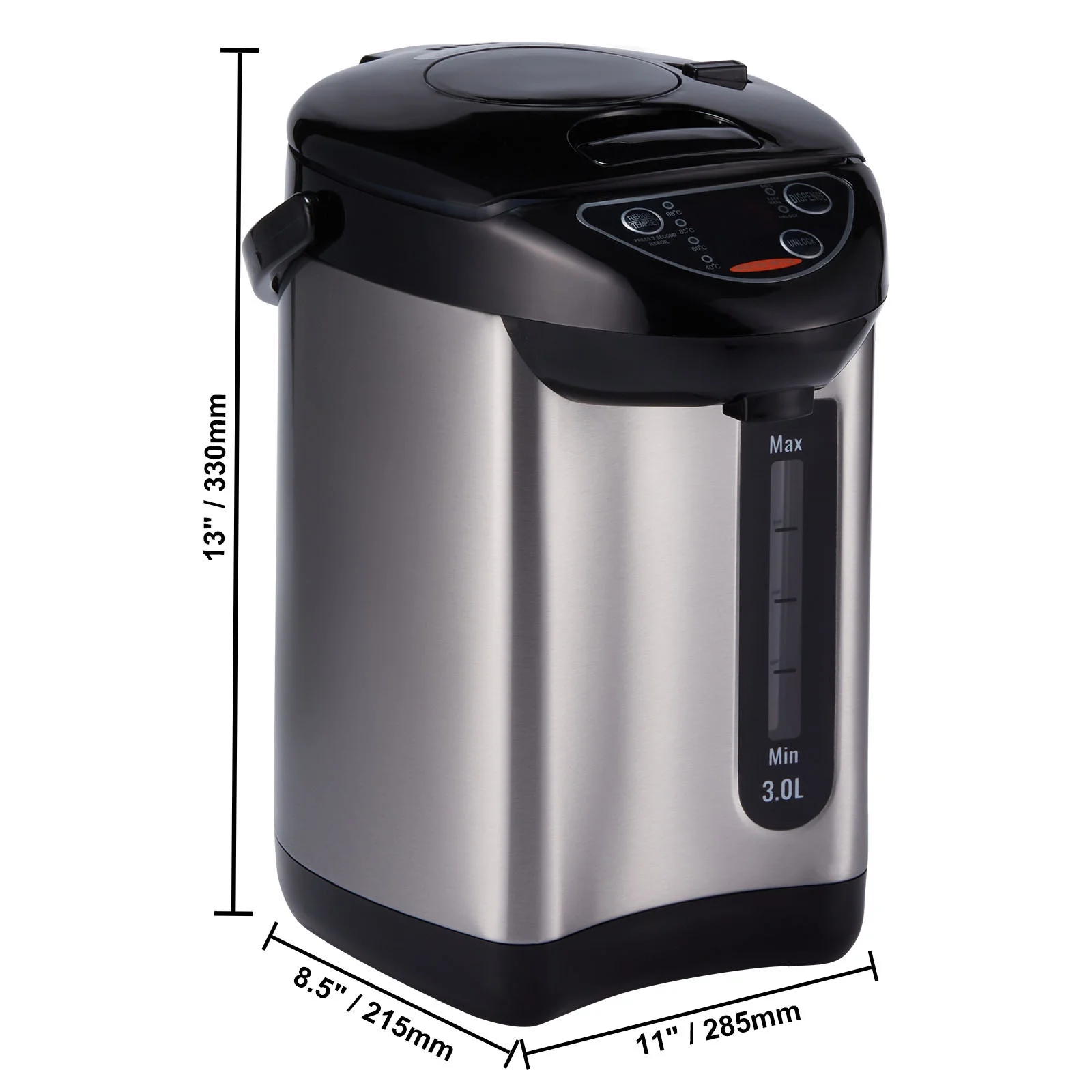 SKYSHALO Instant Hot Water Dispenser 3L/102oz Electric Countertop Water Dispenser