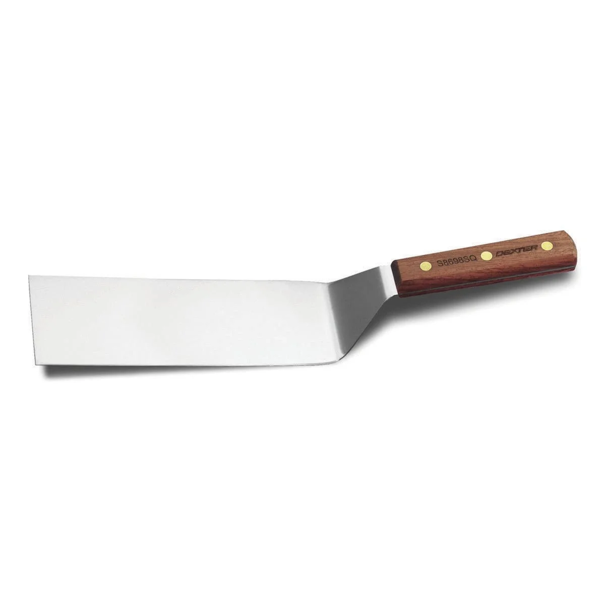 Dexter Russell S8698SQ-PCP Wood Handle 8 Squared Hamburger Turner