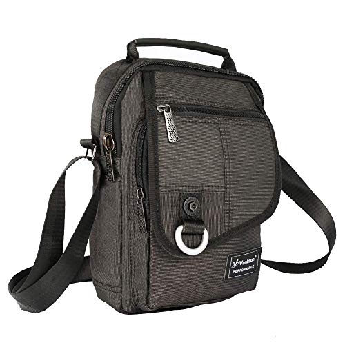 Vertical Messenger Bag, Crossbody Bag, Shoulder Bag Work Satchel for iPad Tablet Kindle