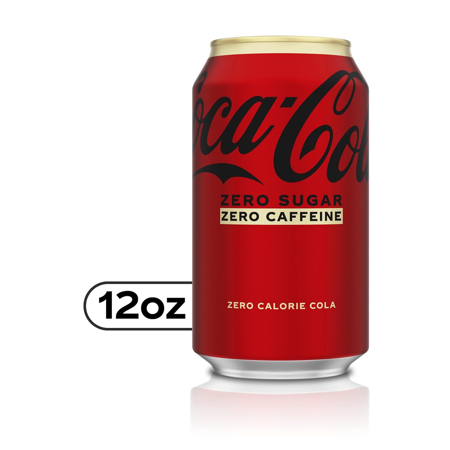 Coca-Cola Zero Caffeine-Free Soda, 12 Fl Oz (pack of 12)