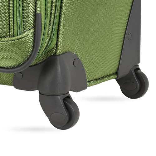 SwissGear Sion Softside Expandable Roller Luggage, Teal, 3 Piece Set (21/25/29)