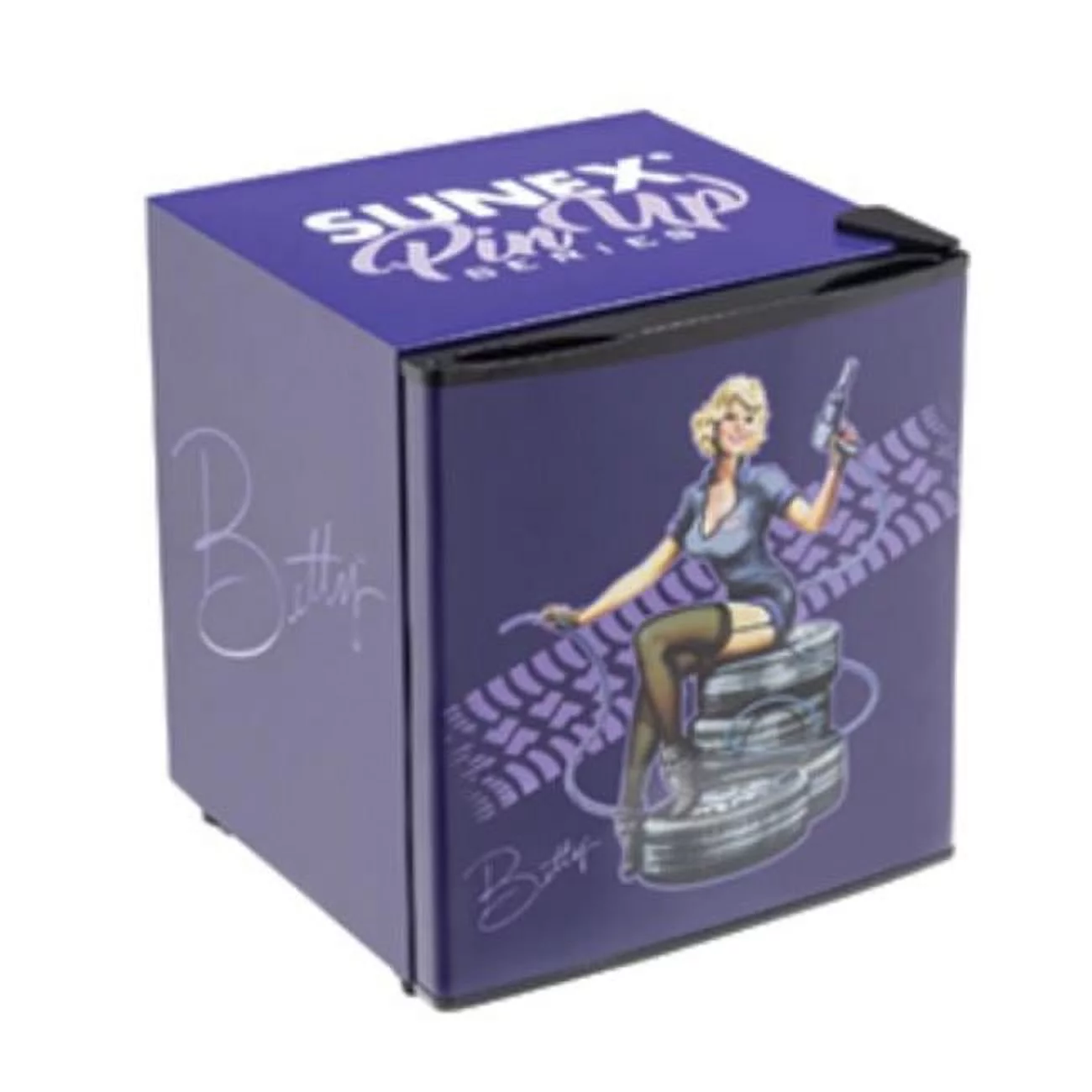 Sunex Tools SUU-SUN17BETTY 1.7 cu. ft. Pinup Series Betty Mini Refrigerator