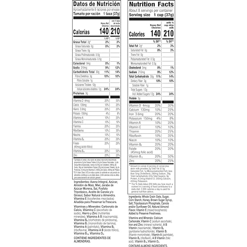 Honey Nut Cheerios Heart Healthy Breakfast Cereal, Gluten Free Cereal With Whole Grain Oats, Value Bag, 32 oz