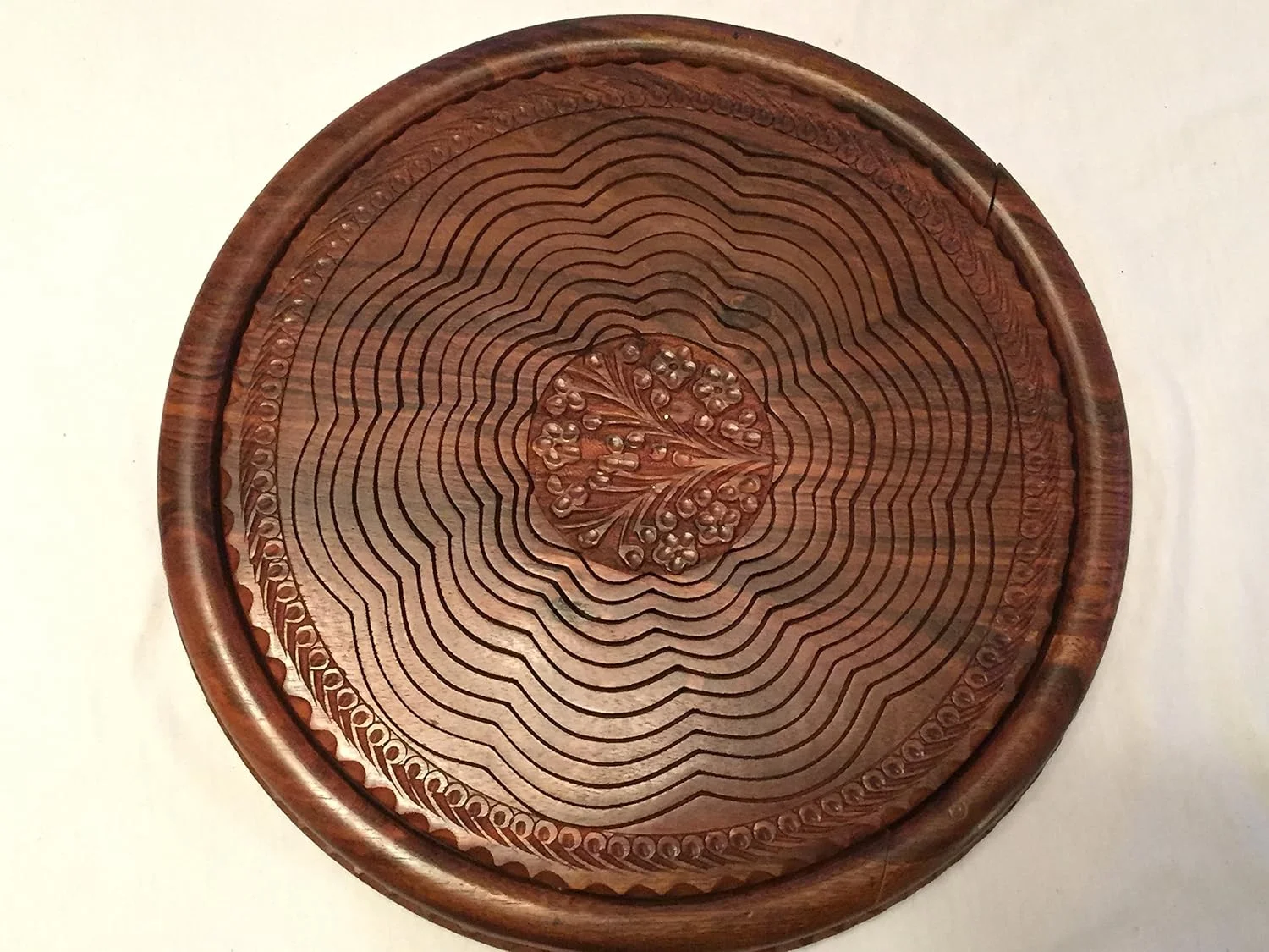 Special DAY Wedding LOVE Gift Wooden Collapsible Fruit Basket (12