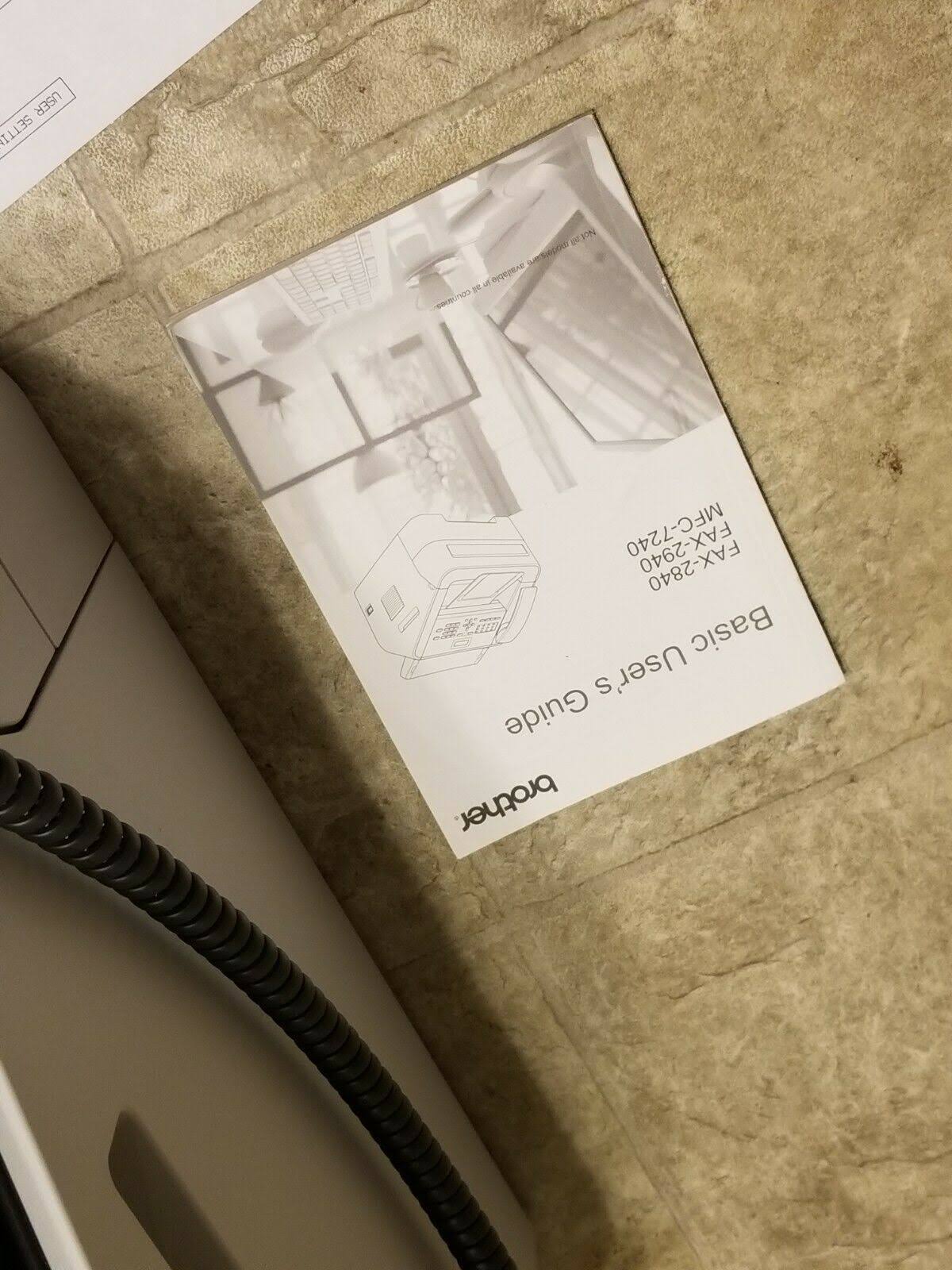 Brother FAX-2840 Laser Fax Machine