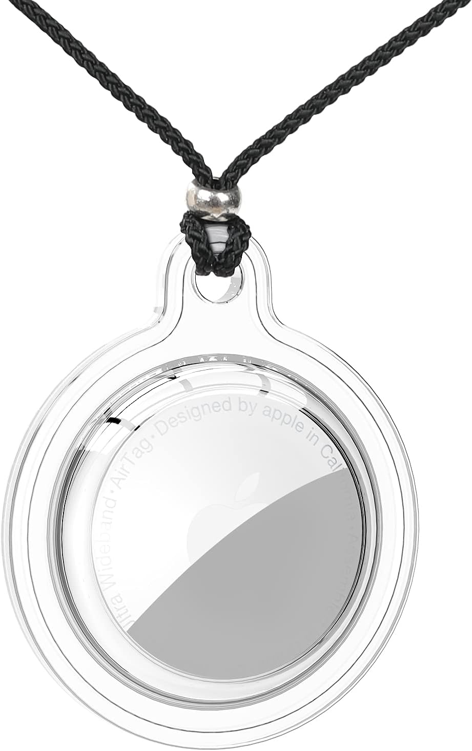 AirTag Necklace for Apple Air Tag Adjustable Waterproof Holder for Kids and Adults Elderly Dementia Patients