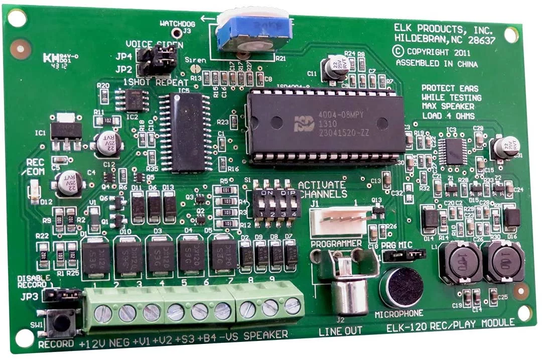 ELK 120 Recordable Voice/Siren Module