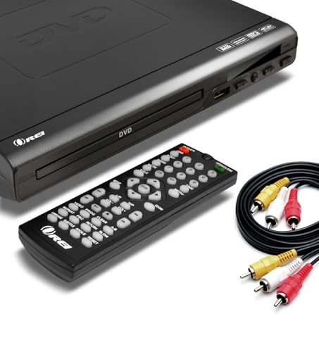 OREI Region Free HDMI DVD Player - Multi Zone 1, 2, 3, 4, 5, 6 Supports 1080P - Compact Video Player - USB Input - Built-in PAL/NTSC - Remote Control - Worldwide Voltage (DVD-Z9H)