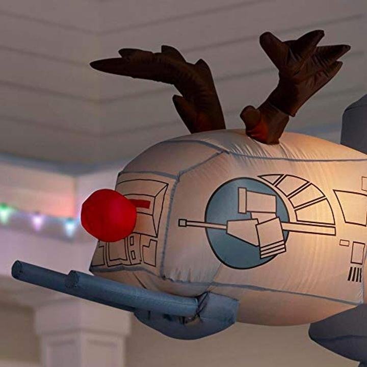 Gemmy 8.5Ft. Tall Christmas Inflatable Airblown Star Wars at-at Indoor/Outdoor Holiday Decoration