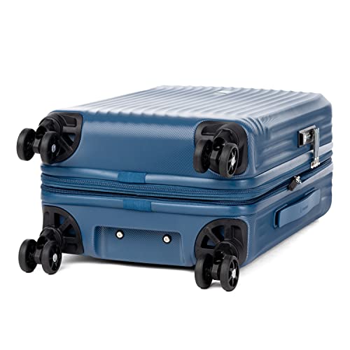 Travelpro Maxlite Air Hardside Expandable Carry on Luggage, 8 Spinner Wheels, Lightweight Hard Shell Polycarbonate Suitcase, Shadow Grey, Carry On 21-Inch