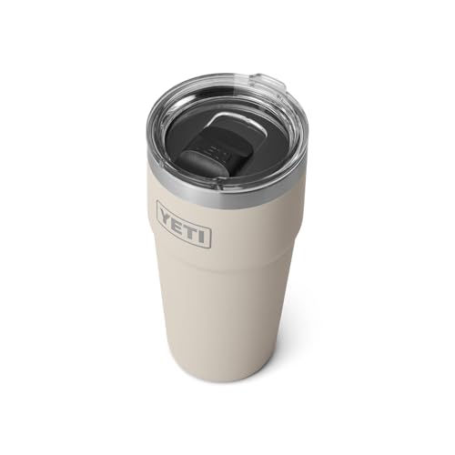 YETI Rambler 20 oz Stackable Tumbler, Stainless Steel, Vacuum Insulated with MagSlider Lid