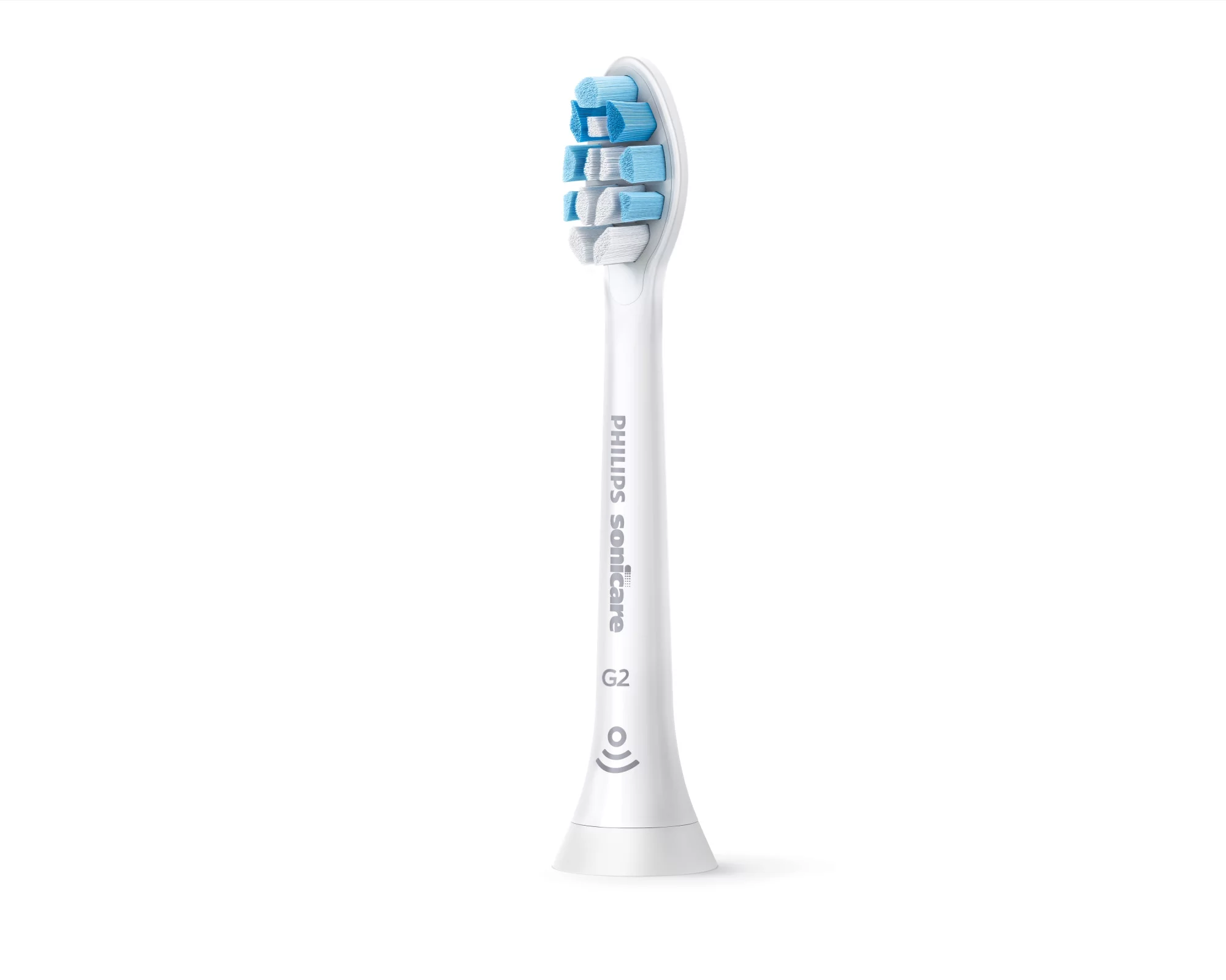 Philips Sonicare Optimal Gum Care Replacement Toothbrush Heads, HX9034/65, Brushsync™ Technology, White 4-pk