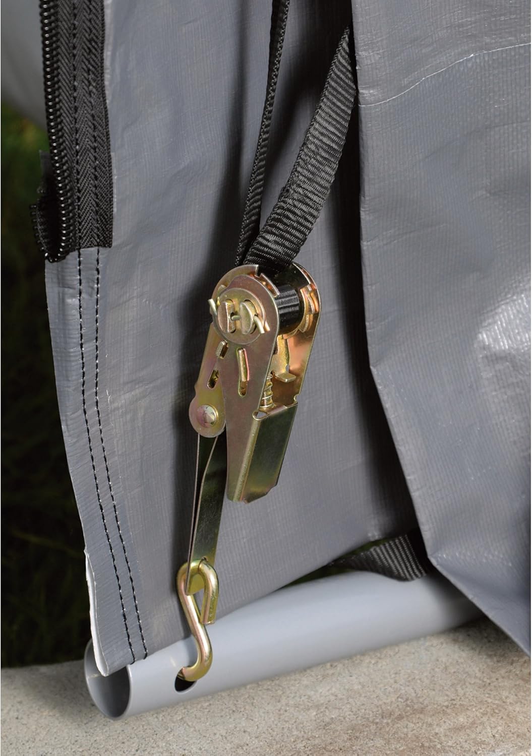 ShelterLogic 71342 Green 12'x20'x8' Round Style Shelter