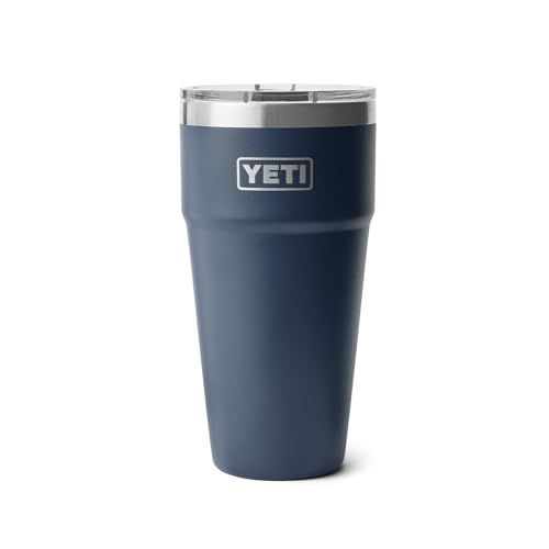 YETI Rambler 30 oz Stackable Tumbler, Stainless Steel, Vacuum Insulated with MagSlider Lid
