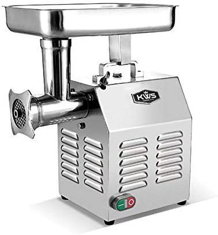 KWS TC-8 Commercial 550W 0.75HP Electric Meat Grinder Stainless Steel Meat Grinder