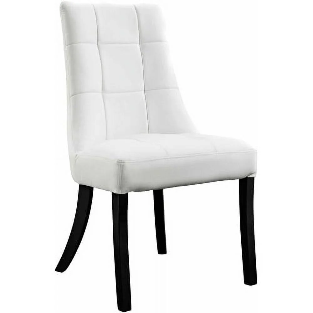 Modway Noblesse Leatherette Dining Side Chair, Multiple Colors