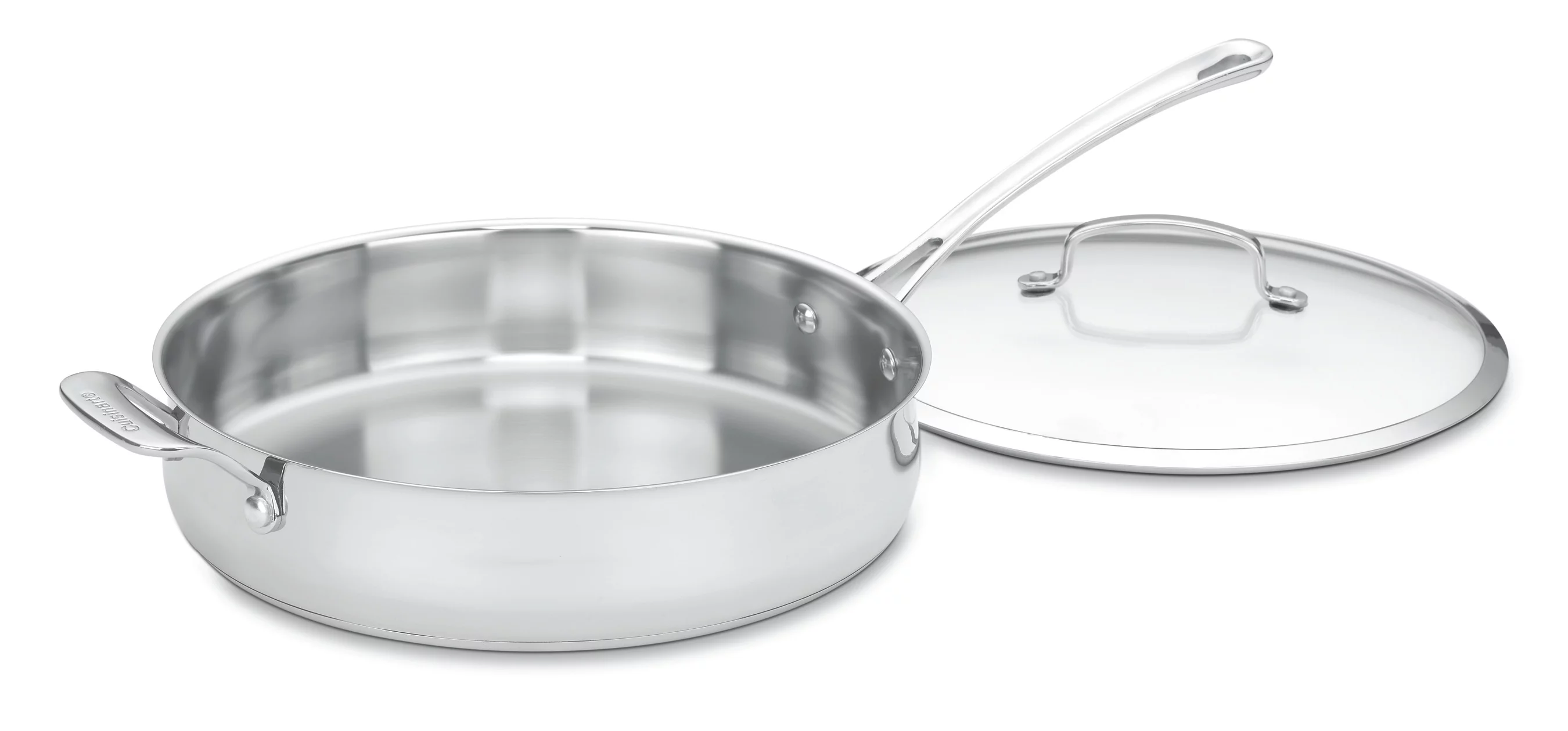 Cuisinart Stainless Steel 5-quart Saute Pan with Helper Handle
