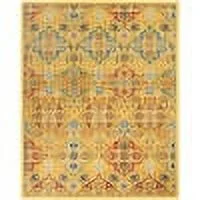 Nourison Allur Modern Moroccan Yellow Multicolor Area Rug