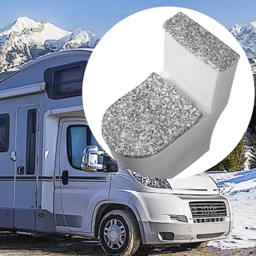 Christmas Bow Bell Toilet Tank Lid Cover and Toilet Seat Lid Cover 2 Pcs Set Toilets Covers with Elastic Cloth Fits Most Toilets Tanks & Lids