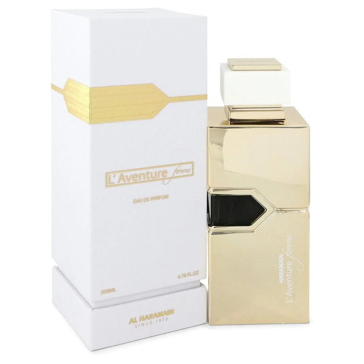 L'aventure Femme by Al Haramain Eau De Parfum Spray 6.7 oz for Women Pack of 4