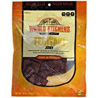 World Kitchens Jerky, Teriyaki (Pack of 32)