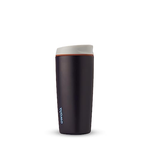 Owala SmoothSip Insulated Stainless Steel Coffee Tumbler, Reusable Iced Coffee Cup, Hot Coffee Travel Mug, BPA Free, 20 oz, Navy (Telescope Tales)