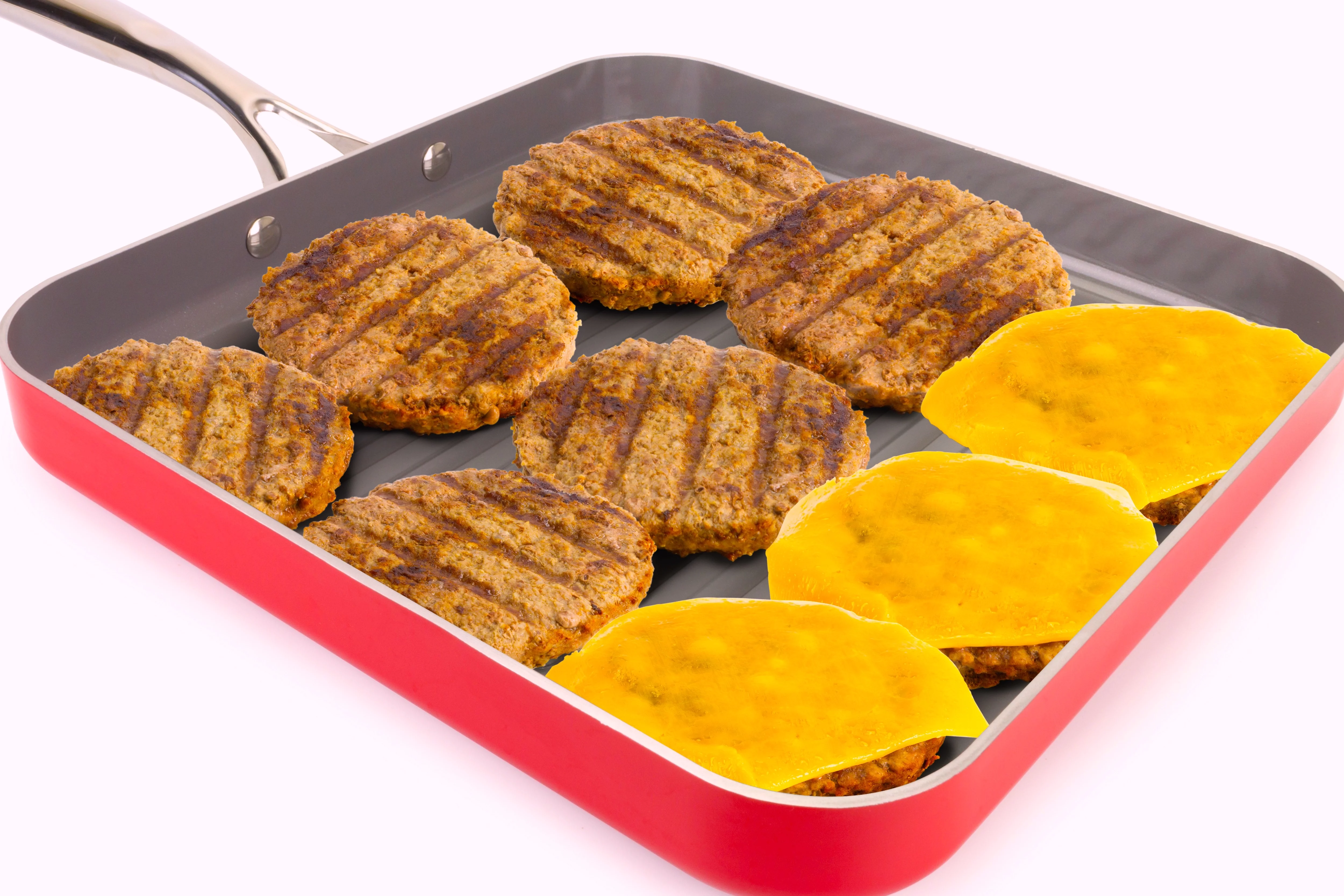 EaZy MealZ Non-Stick Square Grill Pan, Extra Large, 12