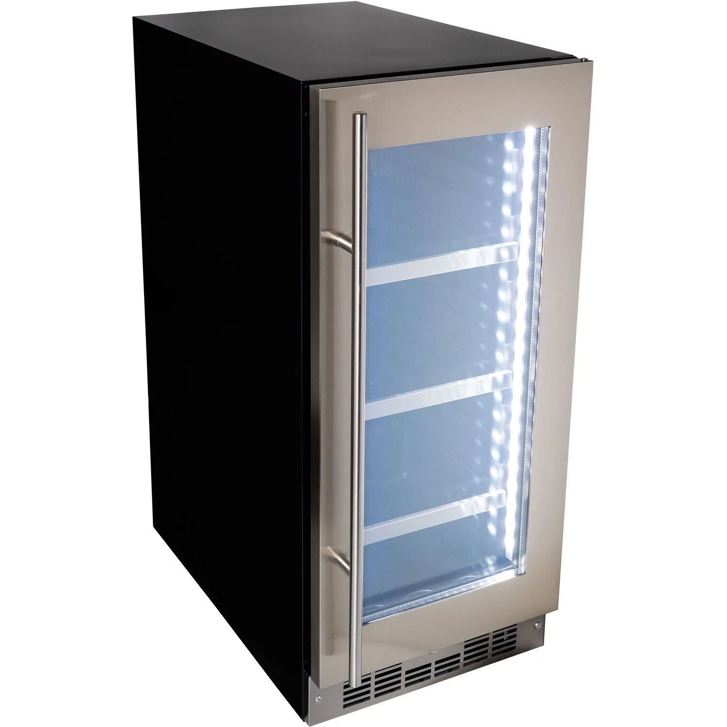 Silhouette Integrated Beverage Center, Holds 7 Bottles of Wine & 66 Cans