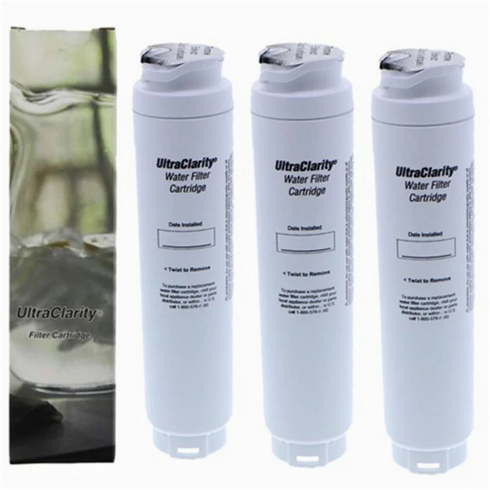 3 Pack Bosch 9000 705475 777508 UltraClarity Refrigerator Water Filter Cartridge New Sealed