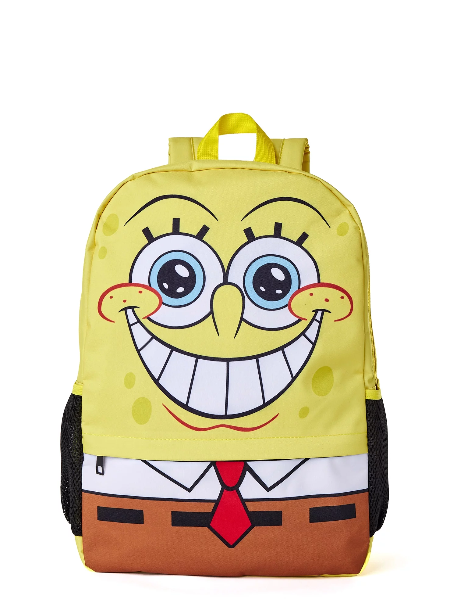 Nickelodeon SpongeBob Squarepants Grinning Laptop Yellow all over Print Backpack