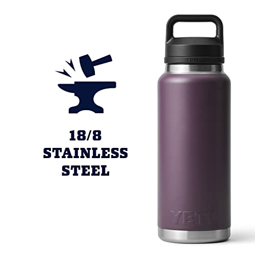 YETI Rambler 36 oz Bottle, Vacuum Insulated, Leakproof, Stainless Steel with Chug Cap